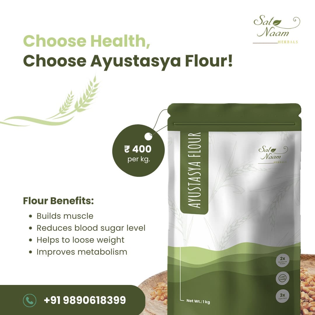 Satnaam Herbals - Ayustasya Flour (1kg) - Image 2